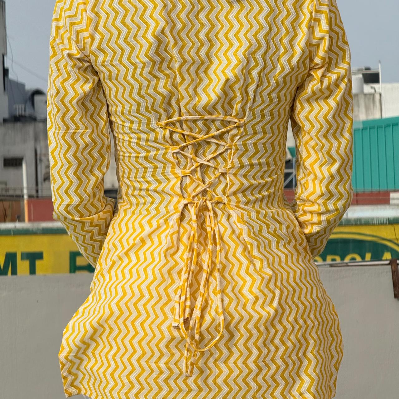 Manjari Cinch Full Sleeve Short Kurti